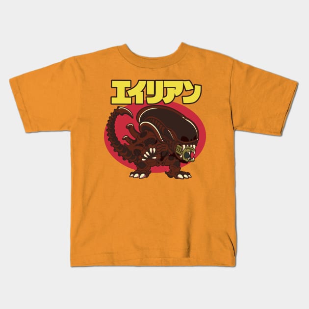 XENO 79 (WAXPACK Ver.) Kids T-Shirt by EggPhilYoung